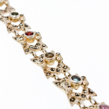 Sky Jewelry Браслет серебро 925 пробы с натуральными камнями