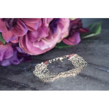 Sky Jewelry Дизайнерский Серебряный браслет 925 проба Italy