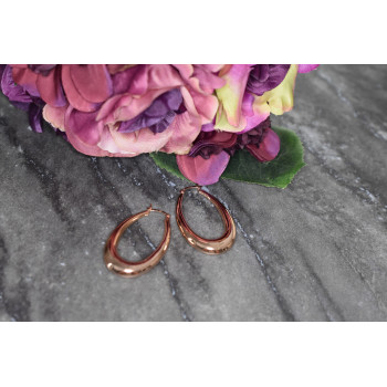 Sky Jewelry Серебряные серьги в позолоте 925 проба  *Капля*