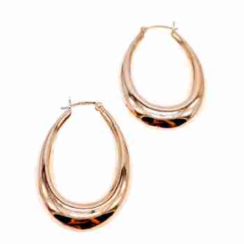 Sky Jewelry Серебряные серьги в позолоте 925 проба  *Капля*