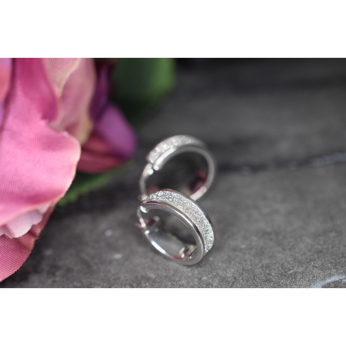 Sky Jewelry Дизайнерские Серебряные серьги 925 проба Italy