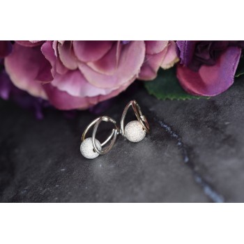 Sky Jewelry Дизайнерские Серебряные серьги 925 проба