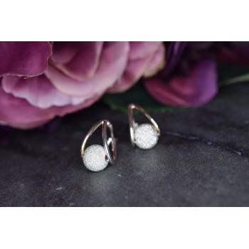 Sky Jewelry Дизайнерские Серебряные серьги 925 проба