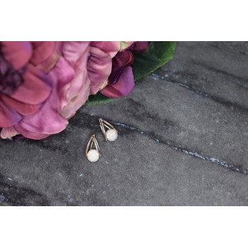 Sky Jewelry Дизайнерские Серебряные серьги 925 проба