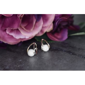 Sky Jewelry Дизайнерские Серебряные серьги 925 проба