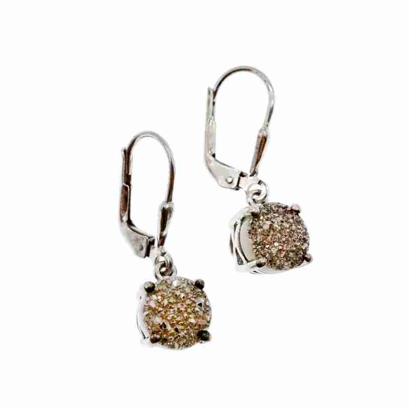 Sky Jewelry Серебряные серьги 925 проба с Марказитом