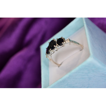 Sky Jewelry Серебряное кольцо 925 пробы с камнем Шпинель