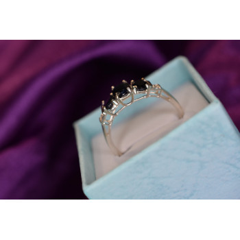 Sky Jewelry Серебряное кольцо 925 пробы с камнем Шпинель