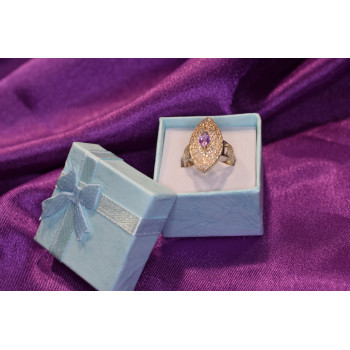 Sky Jewelry Серебряное кольцо с Турмалином