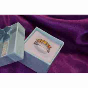 Sky Jewelry Серебряное кольцо 925 проба с Опалом