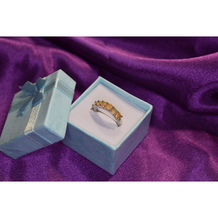 Sky Jewelry Серебряное кольцо 925 проба с Опалом