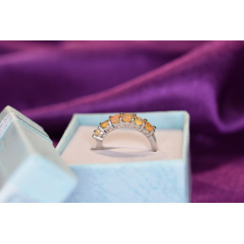 Sky Jewelry Серебряное кольцо 925 проба с Опалом