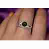 Sky Jewelry Серебряное кольцо со  Звездчатым Сапфиром   925 проба