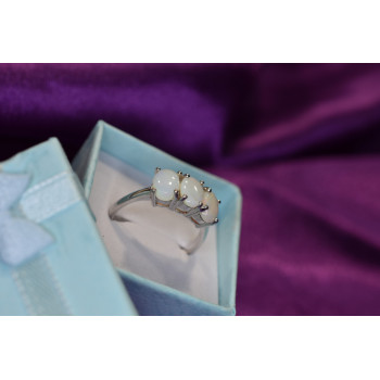 Sky Jewelry Серебряное кольцо 925 проба с Опалом