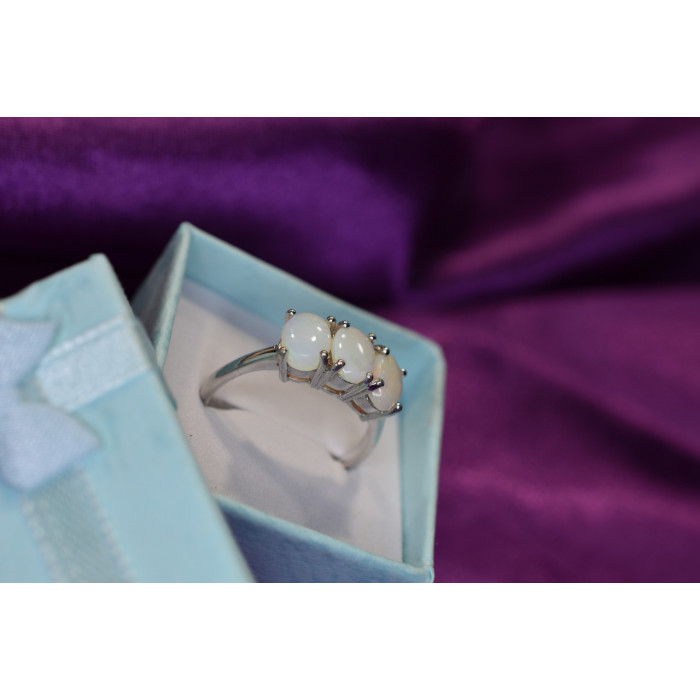 Sky Jewelry Серебряное кольцо 925 проба с Опалом