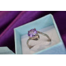 Sky Jewelry Серебряное кольцо с аметистом 925 проба