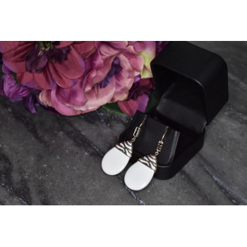 Sky Jewelry Серебряные серьги 925 пробы с  белым Агатом