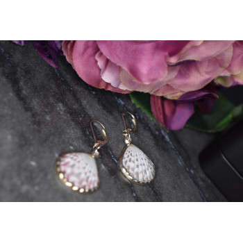 Sky Jewelry Серебряные серьги 925 пробы с Ракушкой