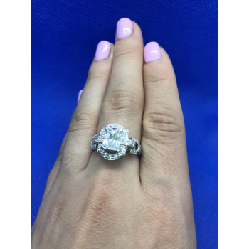 Sky Jewelry Кольцо серебро с фианитом