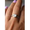 Sky Jewelry Серебряное кольцо 925 проба с фианитами *Сердце*
