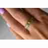 Sky Jewelry Серебряное кольцо с Перидотом  925 проба