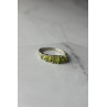 Sky Jewelry Серебряное кольцо с Перидотом  925 проба