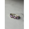 Sky Jewelry Серебряное кольцо  с Фиолетовым Турмалином