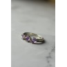 Sky Jewelry Серебряное кольцо  с Фиолетовым Турмалином