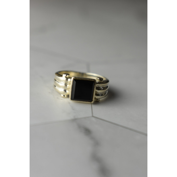 Sky Jewelry Серебряное кольцо с Агатом 925 проба