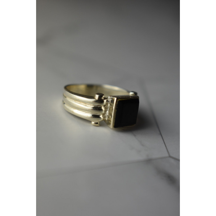 Sky Jewelry Серебряное кольцо с Агатом 925 проба