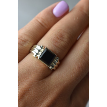 Sky Jewelry Серебряное кольцо с Агатом 925 проба