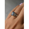 Sky Jewelry Серебряное кольцо 925 пробы с камнем Шпинель