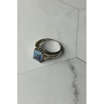 Sky Jewelry Серебряное кольцо 925 пробы с камнем Шпинель