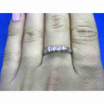 Sky Jewelry Серебряное кольцо с камнем розовый кварц