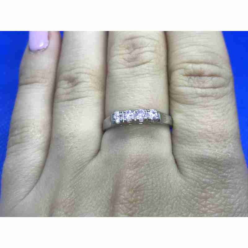 Sky Jewelry Серебряное кольцо с камнем розовый кварц