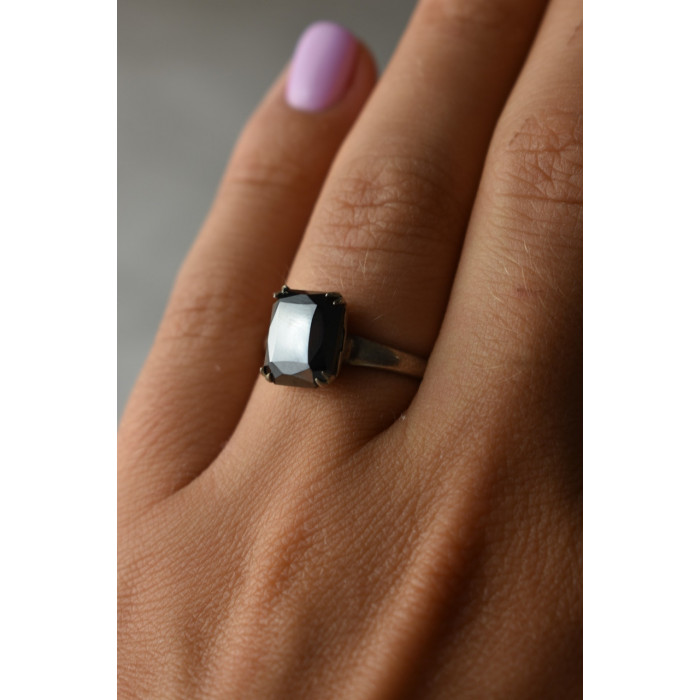 Sky Jewelry Серебряное кольцо с Гематитом