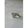 Sky Jewelry Ажурное Серебряное кольцо с аметистом