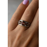 Sky Jewelry Серебряное кольцо 925 проба с Гранатом * 3 Граната*