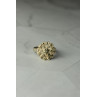 Sky Jewelry Серебряное кольцо с Марказитами  925 проба * Цветок
