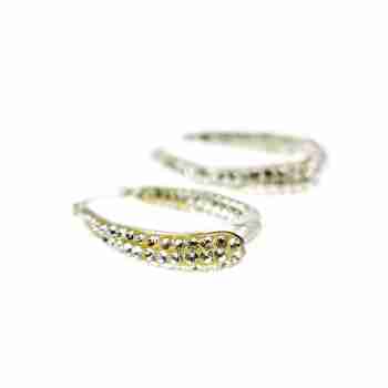 Sky Jewelry Серебряные серьги 925 проба  с фианитами  *Блеск Капли