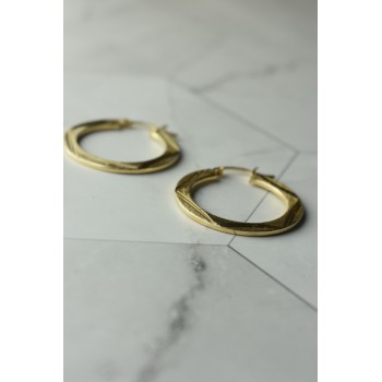 Sky Jewelry Серебряные серьги в позолоте  925 проба