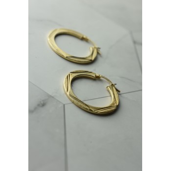 Sky Jewelry Серебряные серьги в позолоте  925 проба