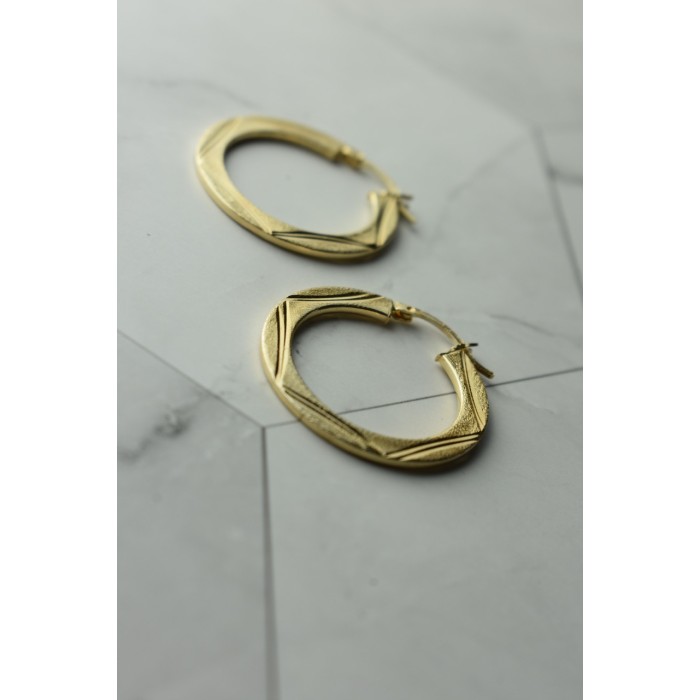 Sky Jewelry Серебряные серьги в позолоте  925 проба