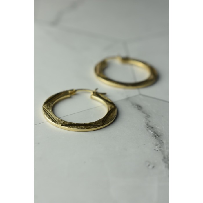 Sky Jewelry Серебряные серьги в позолоте  925 проба