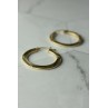 Sky Jewelry Серебряные серьги в позолоте  925 проба