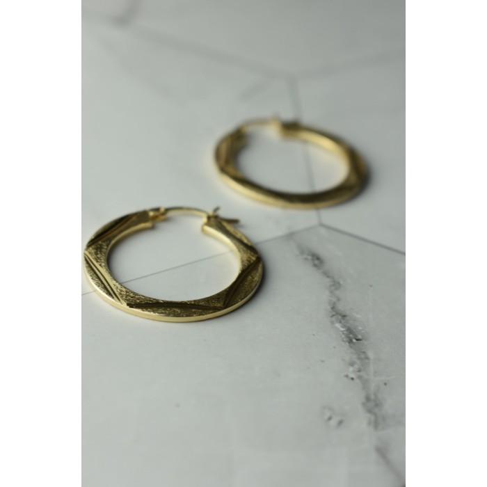 Sky Jewelry Серебряные серьги в позолоте  925 проба