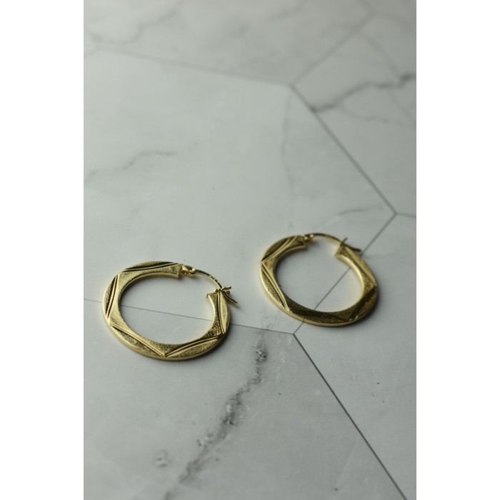 Sky Jewelry Серебряные серьги в позолоте  925 проба