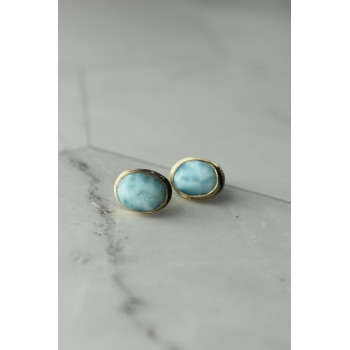 Sky Jewelry Серебряные серьги  с  Ларимаром