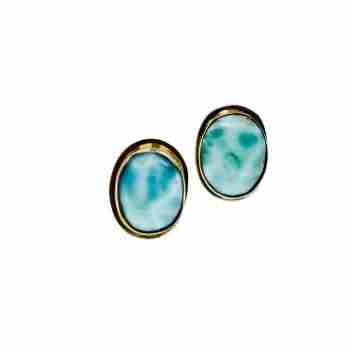 Sky Jewelry Серебряные серьги  с  Ларимаром