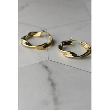 Sky Jewelry Серебряные серьги в позолоте  925 проба  *Классика*